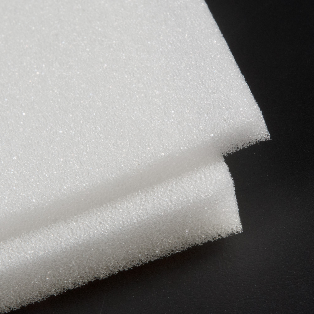 Polyester foam white